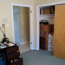 Braddock Hills Estate Office before Closet 1