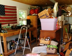 garage mess